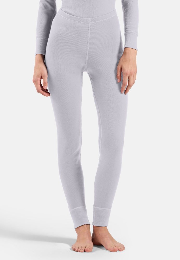 Odlo Active Warm Base Layer Tights für Damen - Wandern, Ski & Snow - lila, S