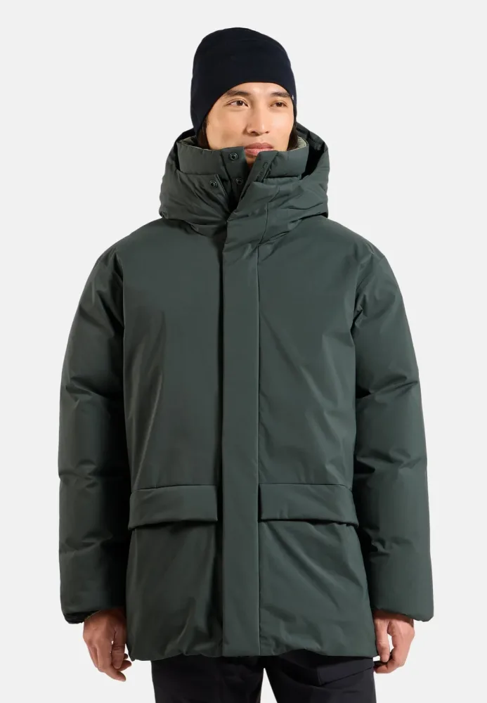 Odlo Herren Down Oversized Hoodie Jacke