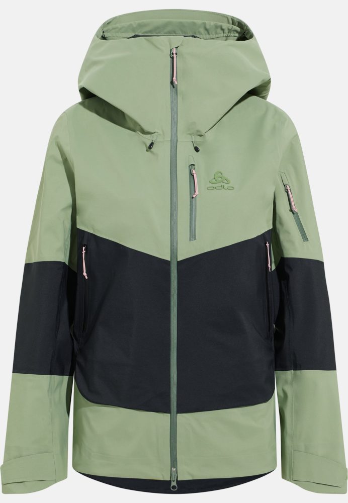 Odlo X-Alp 3L Skijacke für Damen - Ski & Snow - grün, L