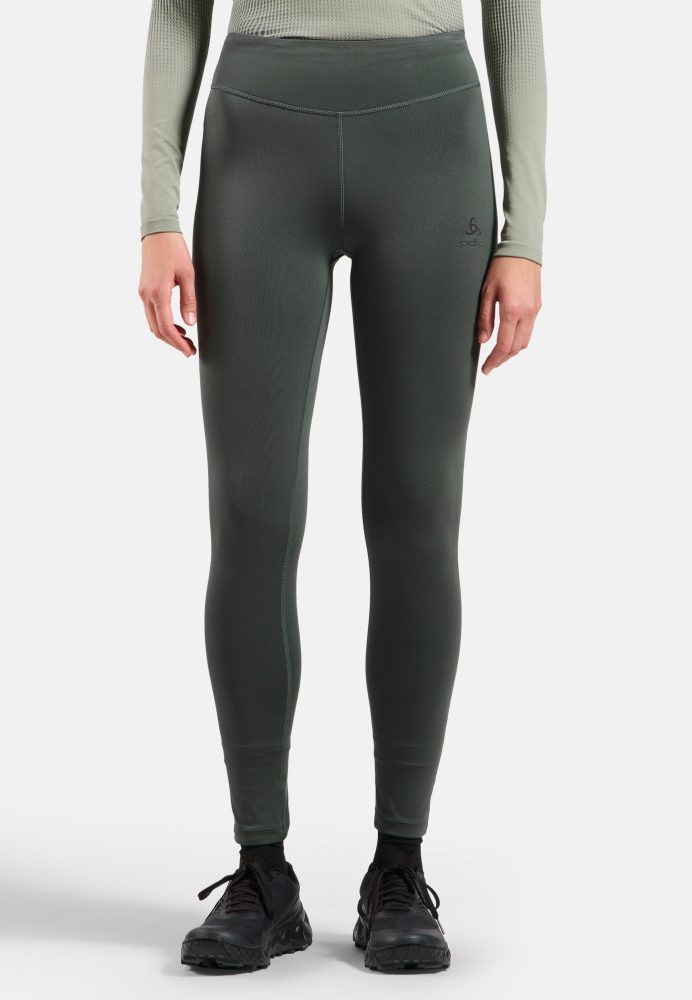 Odlo Essential Lauftights für Damen - Training, Running - grün, L