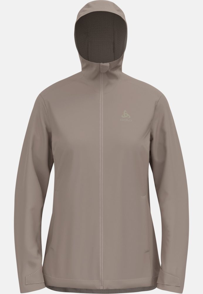 Odlo Aegis 2.5L Waterproof Jacke für Damen - Wandern - beige, S