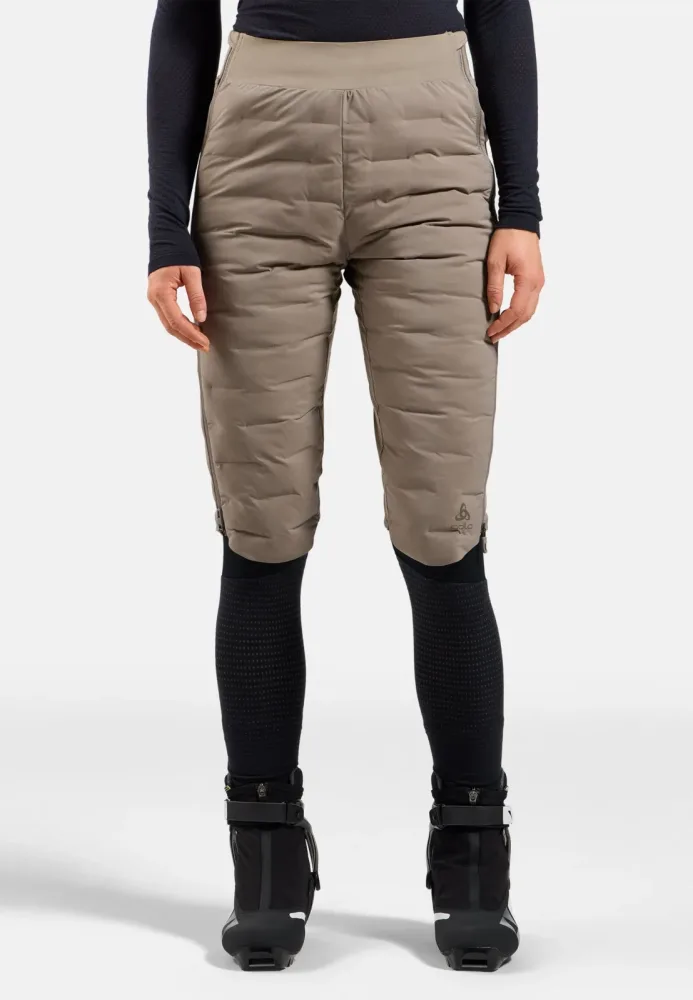 Odlo Zeroweight Insulator Langlauf-Shorts für Damen - Skilanglauf, Running - beige, XS