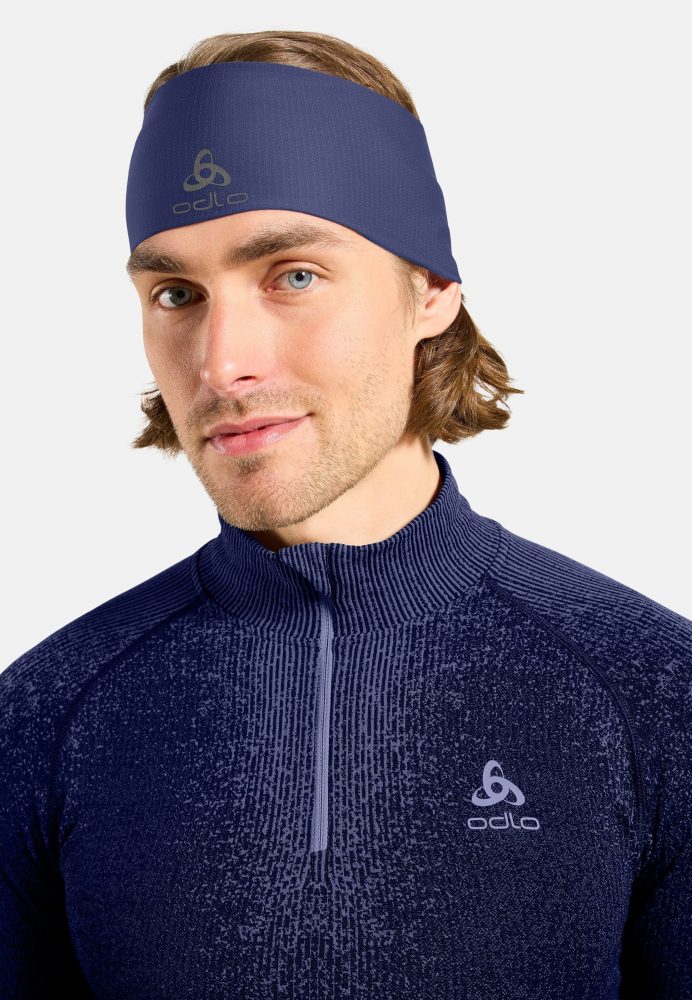 Odlo Move Light Stirnband - Skilanglauf, Radsport - lila, OneSize