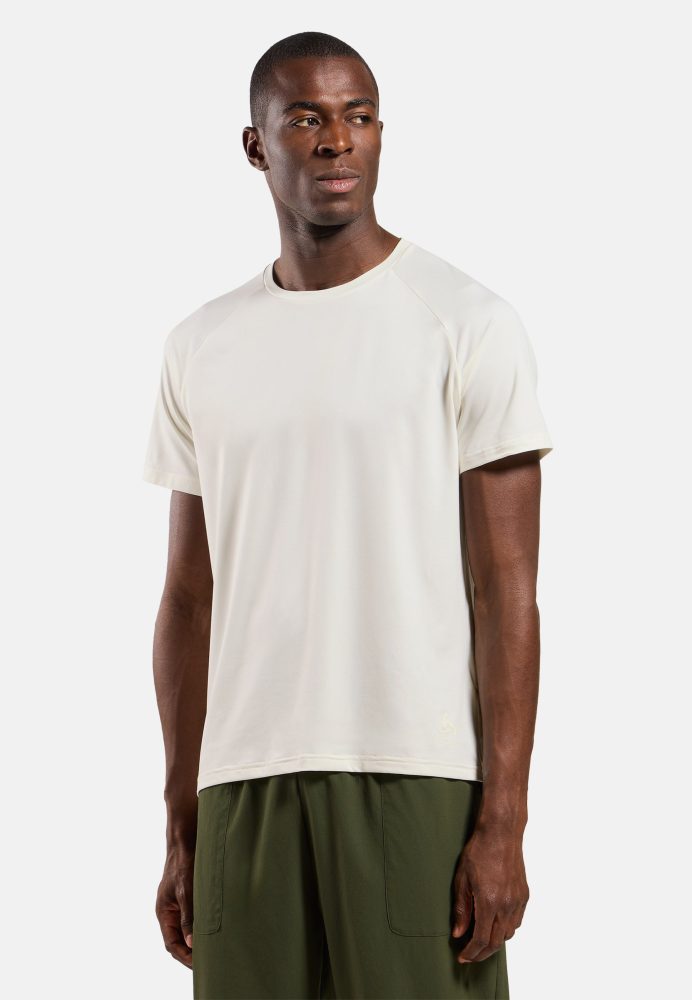 Odlo Essential 365 Lauf-T-Shirt für Herren - Training, Running - beige, XL