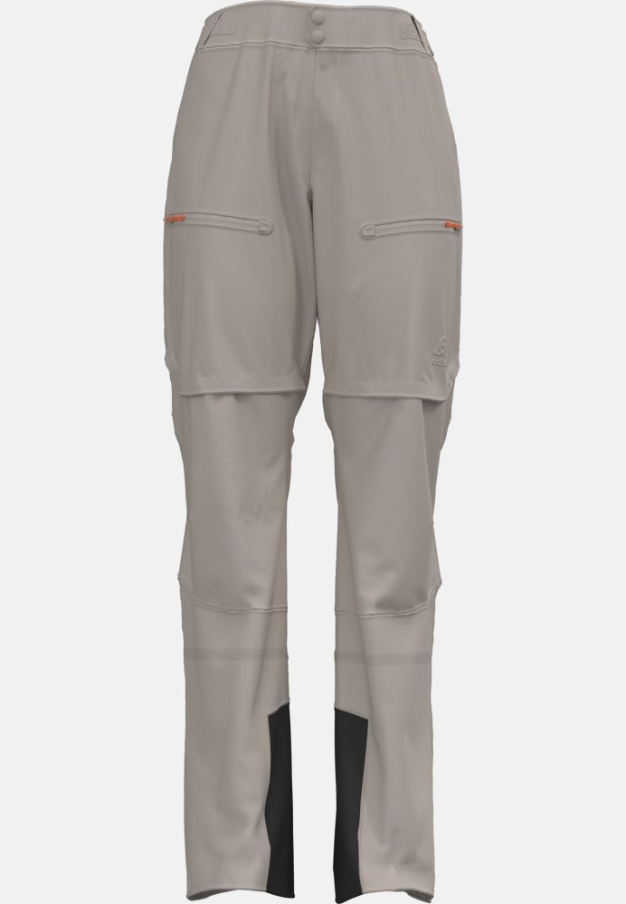 Odlo X-Alp 3L Hose für Damen - Ski & Snow - beige, 34