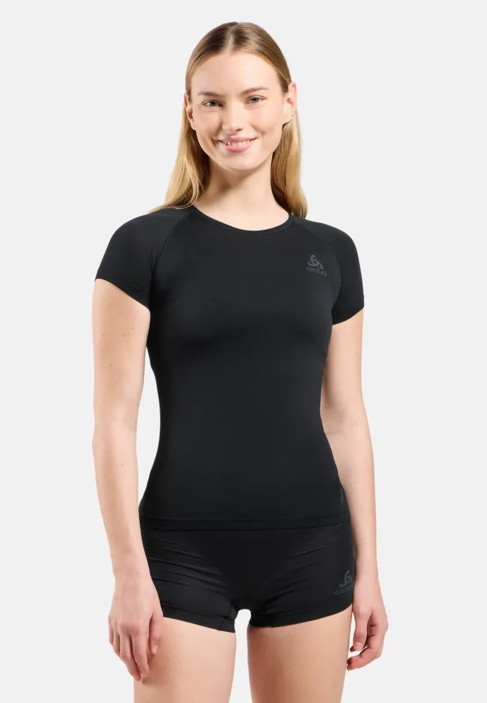 Odlo Performance X-Light Base Layer T-Shirt für Damen - Training, Radsport - schwarz, L