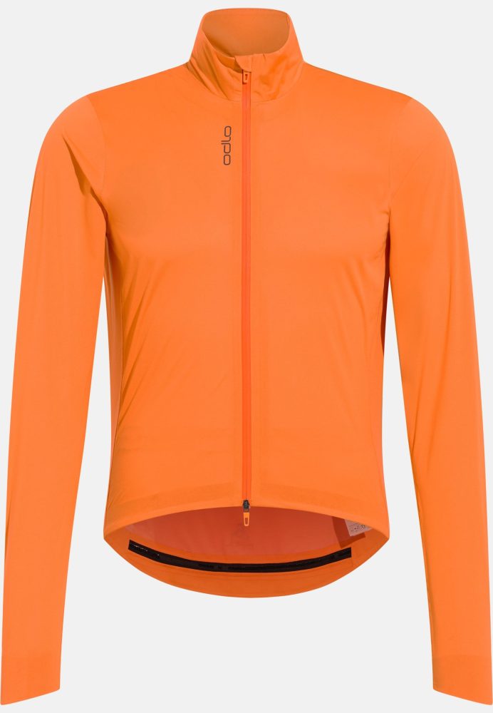 Odlo Zeroweight Waterproof Radjacke für Herren - Radsport - orange, L