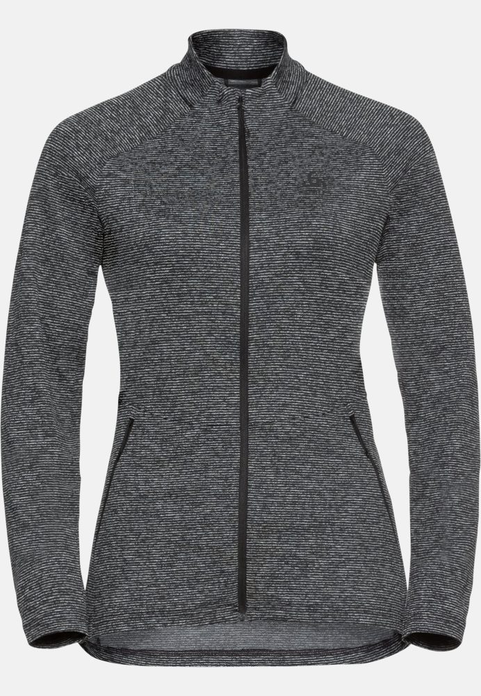 Odlo Sesvenna Mid Layer Jacke für Damen - Wandern - grau, XS