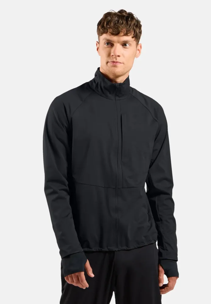 Odlo Zeroweight Pro Warm Laufjacke für Herren - Running - schwarz, L