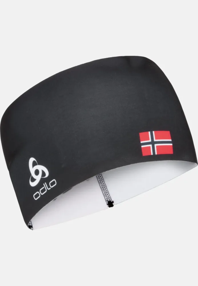 Odlo Competition Fan Warm Stirnband - Skilanglauf, Radsport - schwarz, OneSize