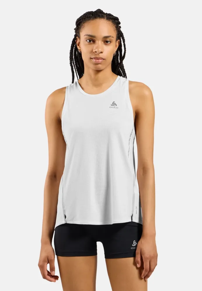 Odlo Zeroweight Chill-Tec Lauf-Tank für Damen - Training, Running - weiss, S