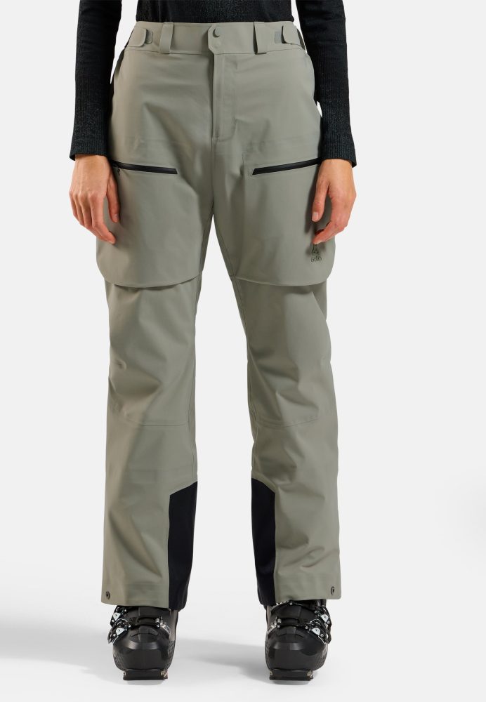 Odlo X-Alp 3L Hose für Damen - Ski & Snow - grün, 40