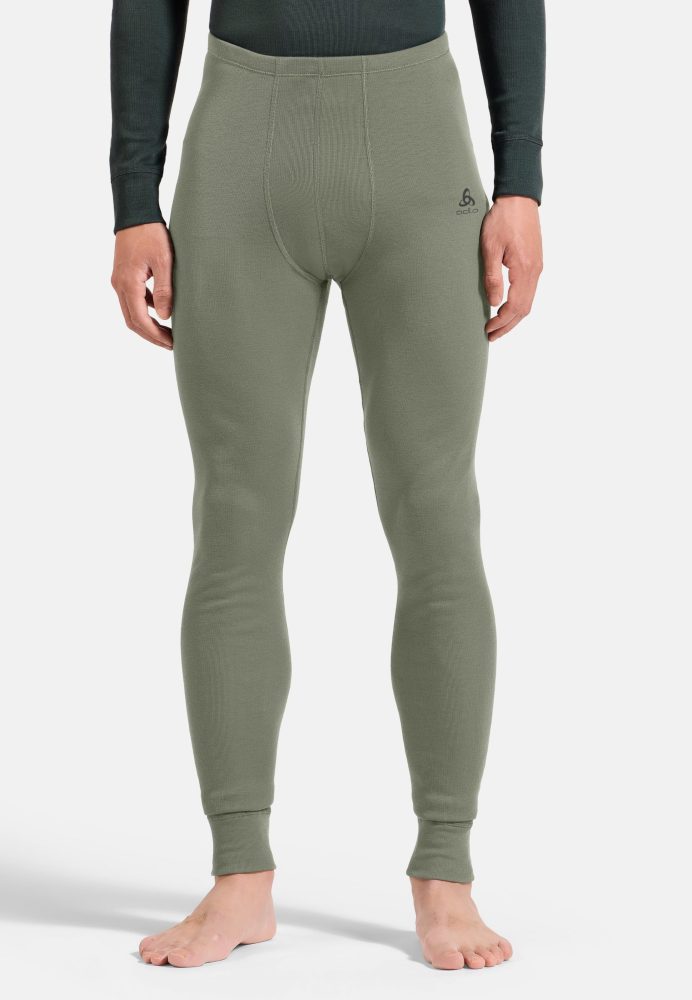 Odlo Active Warm Base Layer Tights für Herren - Wandern, Ski & Snow - grün, 4XL