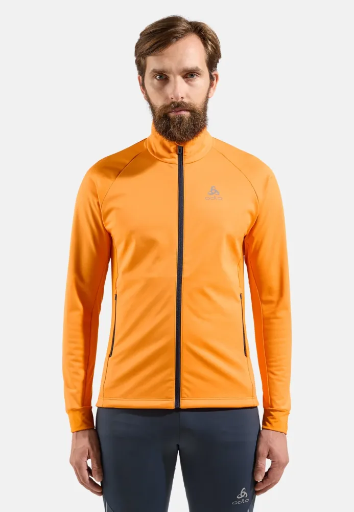 Odlo Brensholmen Langlaufjacke für Herren - Skilanglauf - orange, S