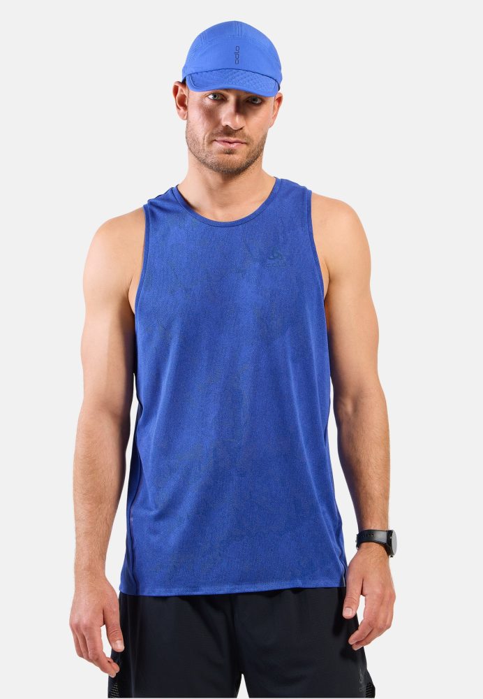 Odlo Herren Zeroweight Engineered Chill-Tec Tanktop