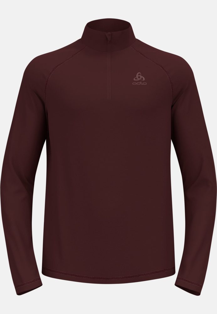 Odlo Rigi Mid Layer Half-Zip für Herren - Wandern, Ski & Snow - maron, M