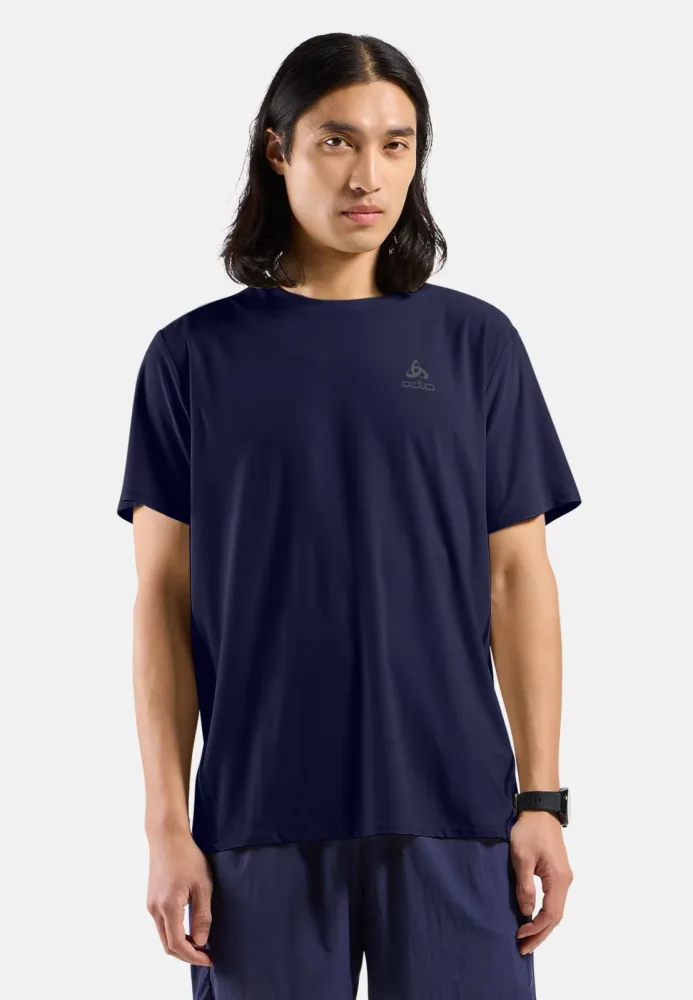 Odlo Zeroweight Chill-Tec Lauf-T-Shirt für Herren - Training, Running - blau, L