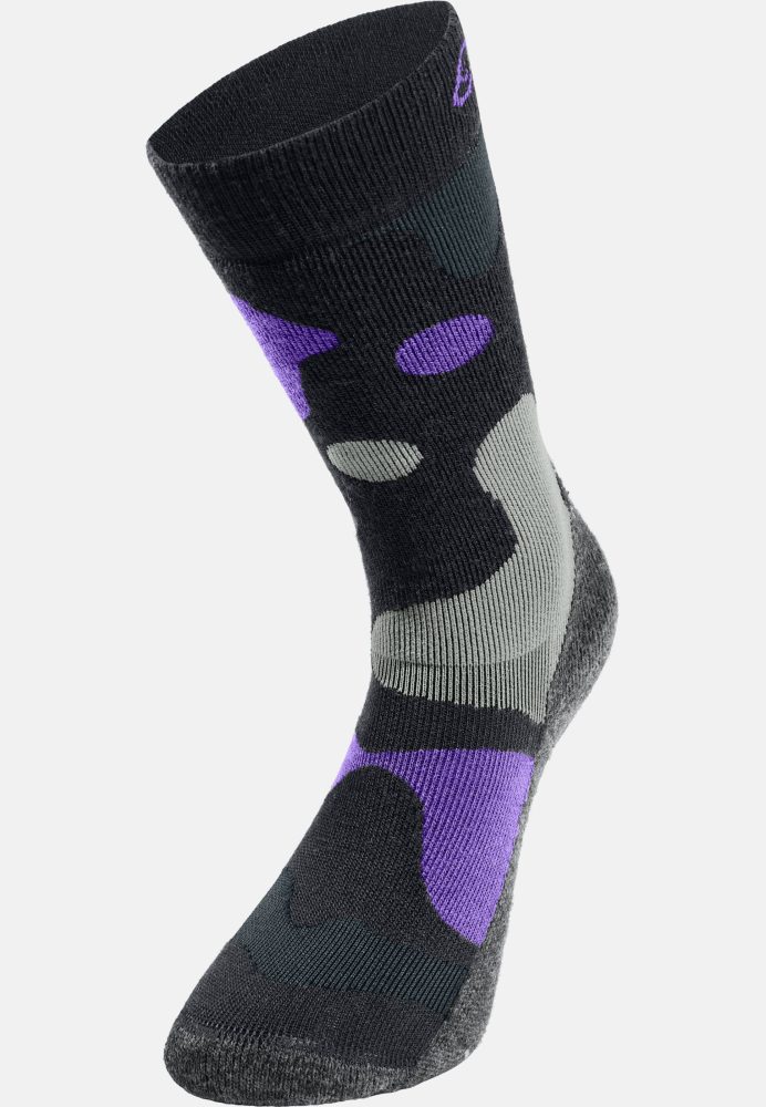 Odlo Merino Warm Ski Skisocken für Kinder - Ski & Snow - schwarz, 23-26