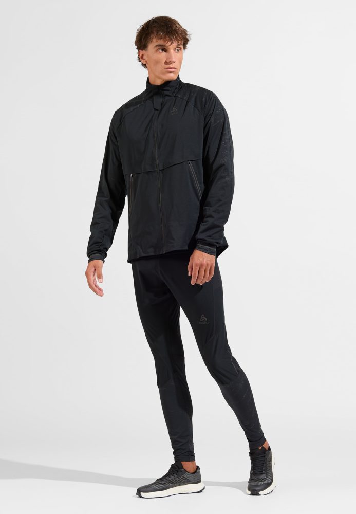 Odlo Zeroweight Pro Warm Reflect Laufjacke für Herren - Running - schwarz, L