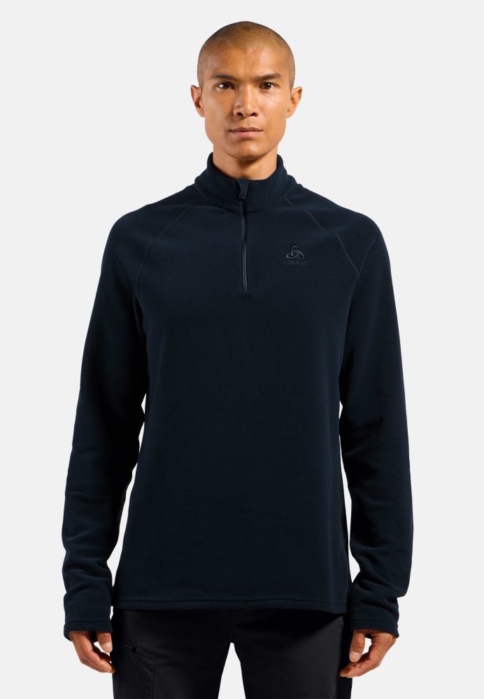 Odlo Rigi Mid Layer Half-Zip für Herren - Wandern, Ski & Snow - marineblau, M
