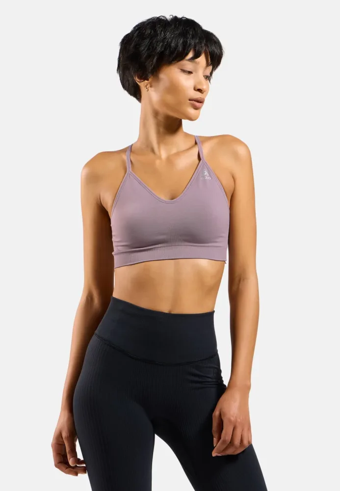 Odlo Seamless Soft Sport BH für Damen - Wandern, Training - lila, XS