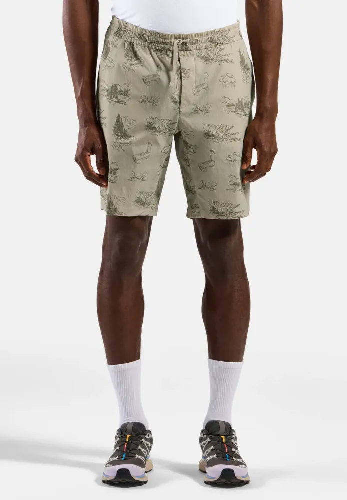 Odlo Essential Print Shorts für Herren - Wandern - beige, 48