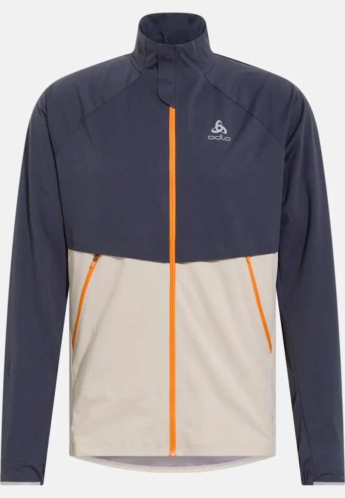 Odlo Zeroweight Pro Warm Laufjacke für Herren - Running - beige, S