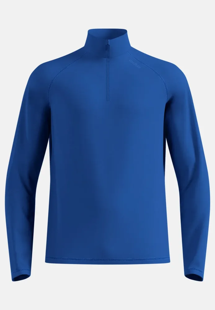 Odlo Essential Warm Mid Layer Half-Zip für Herren - Wandern, Ski & Snow - marineblau, S
