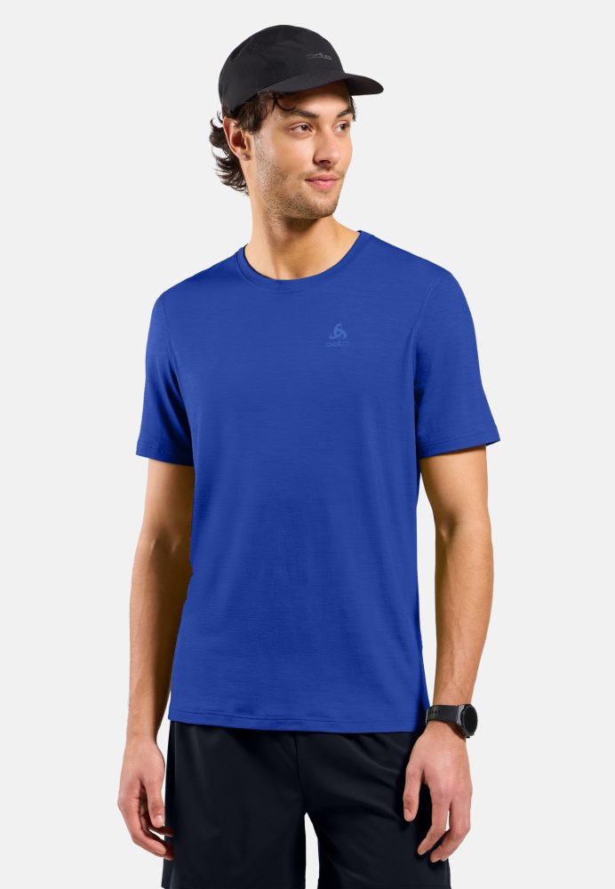Odlo Merino 160 Base Layer T-Shirt für Herren - Wandern, Ski & Snow - , S
