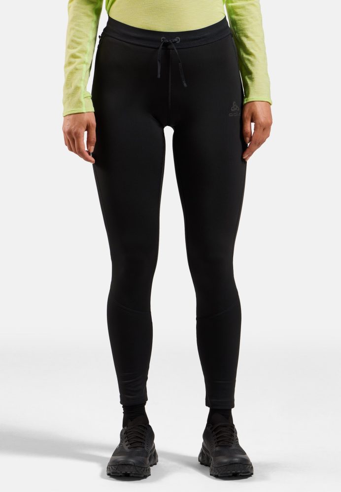 Odlo X-Alp Winter Lauftights für Damen - Trail Running, Running - schwarz, M