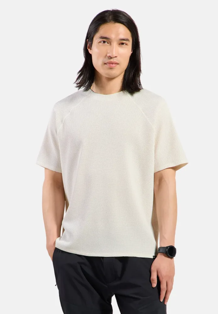 Odlo Cubic T-Shirt für Herren - Wandern, Casual Comfort - grau, L
