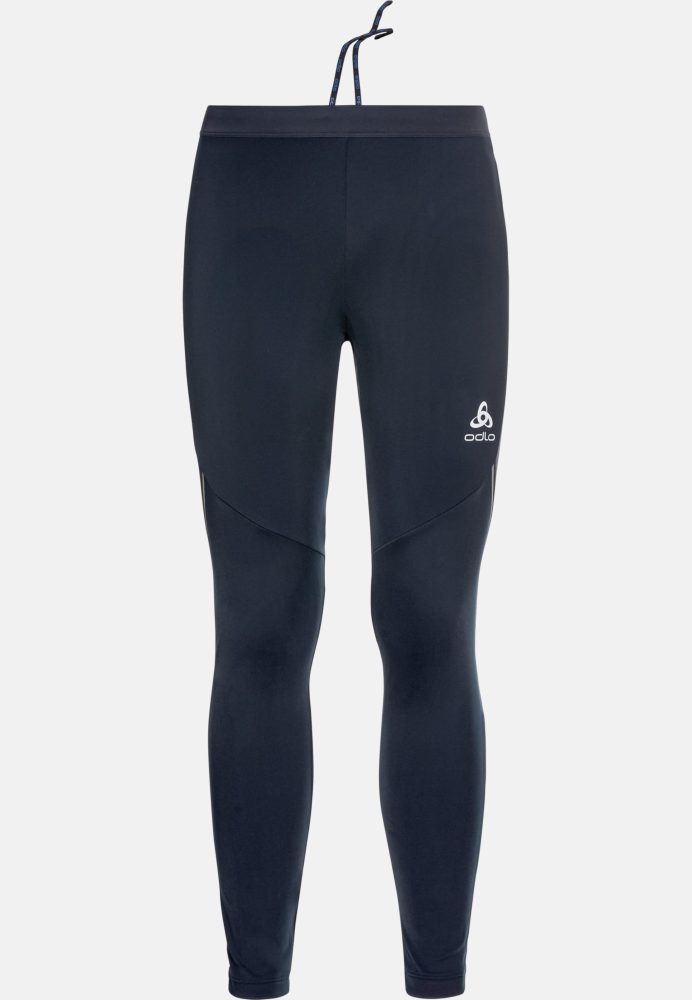 Odlo Ceramiwarm Langlauftights für Herren - Skilanglauf - blau, M