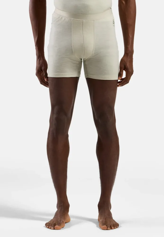 Odlo Merino 160 Boxershorts für Herren - Wandern, Ski & Snow - beige, XXL