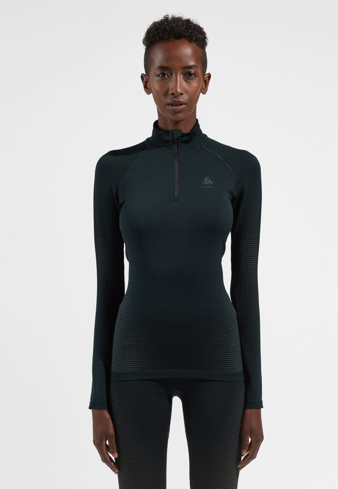 Odlo Damen Performance Warm Eco Neck Longsleeve