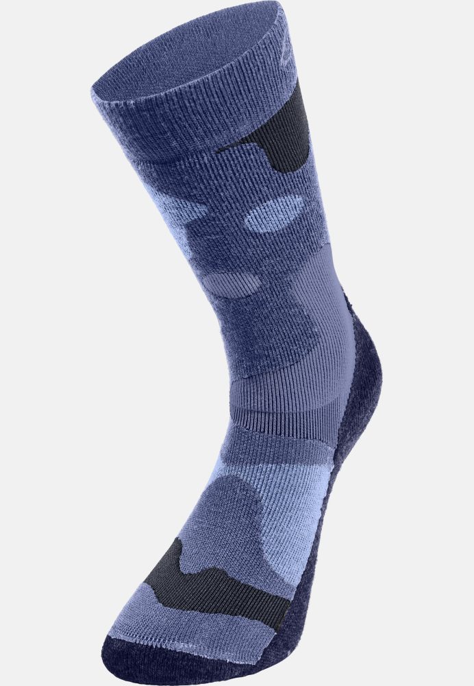 Odlo Merino Warm Ski Skisocken für Kinder - Ski & Snow - lila, 27-30