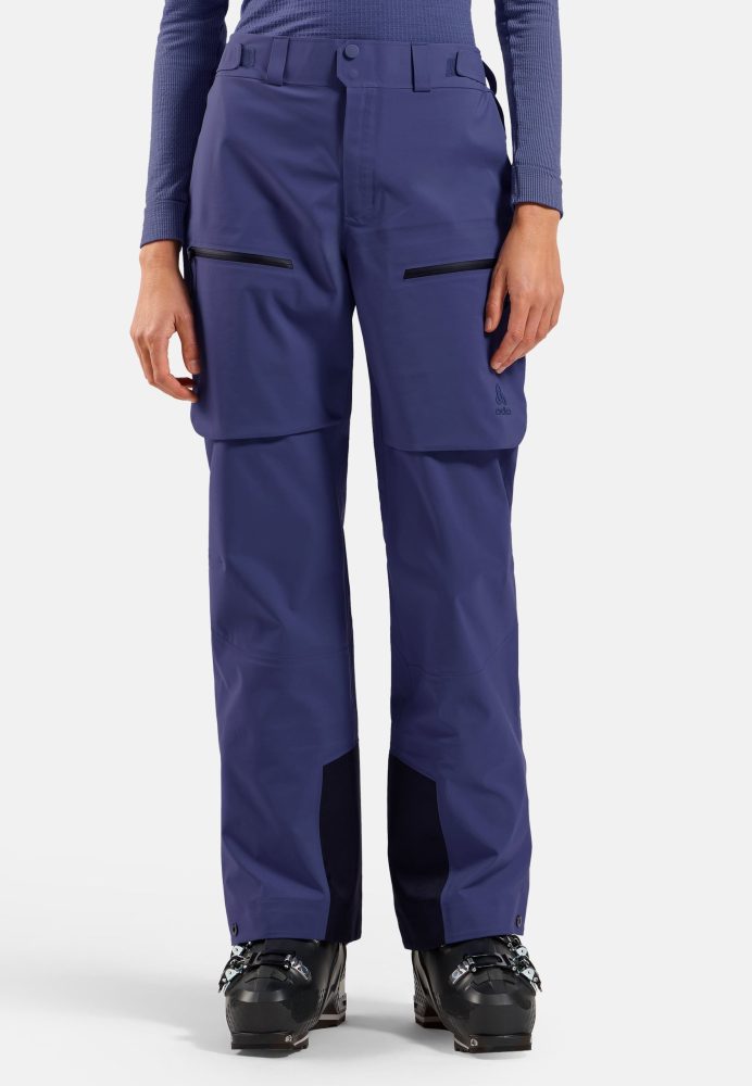 Odlo X-Alp 3L Hose für Damen - Ski & Snow - lila, 46