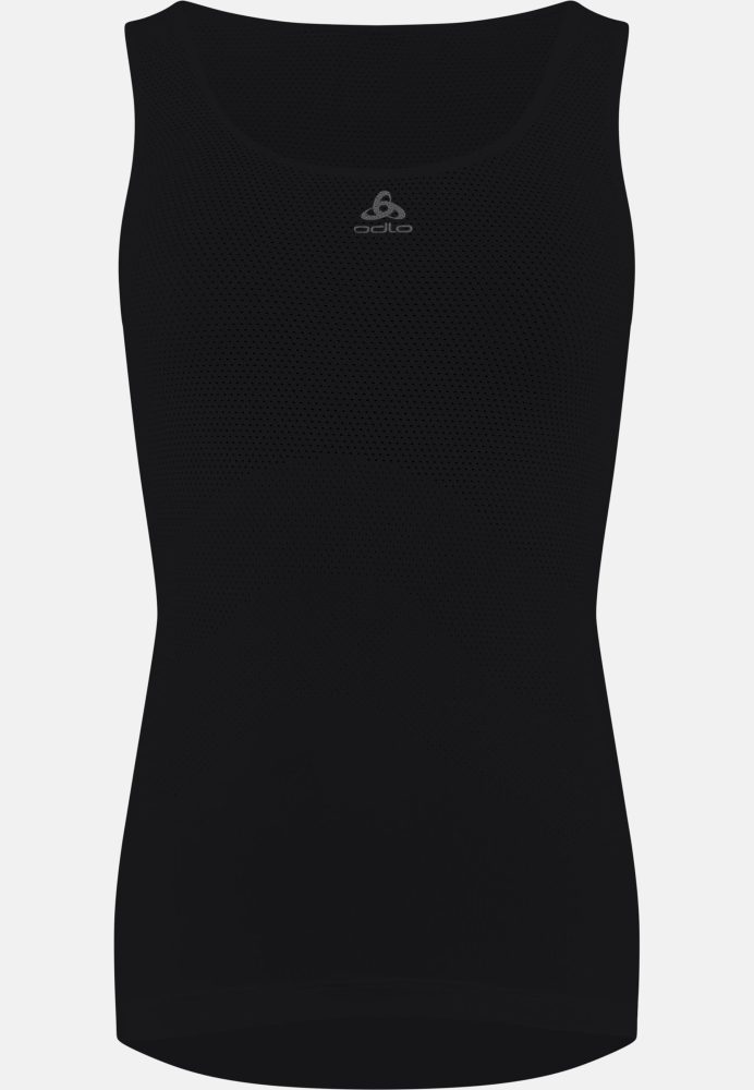 Odlo Zeroweight Performance Knit Dry Base Layer Tank für Damen - Radsport - schwarz, XS
