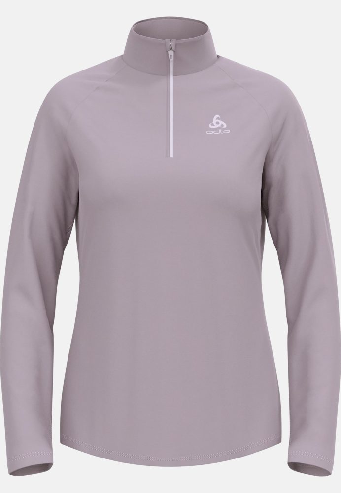 Odlo Besso Mid Layer Half-Zip für Damen - Ski & Snow - lila, L