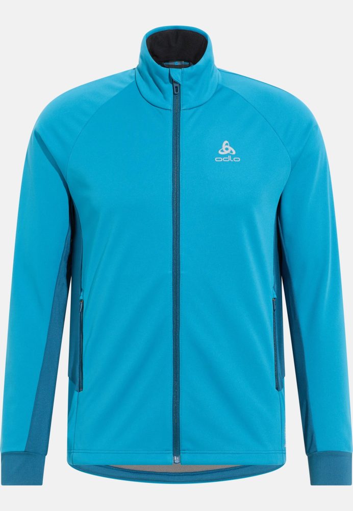 Odlo Brensholmen Langlaufjacke für Herren - Skilanglauf - blau, S