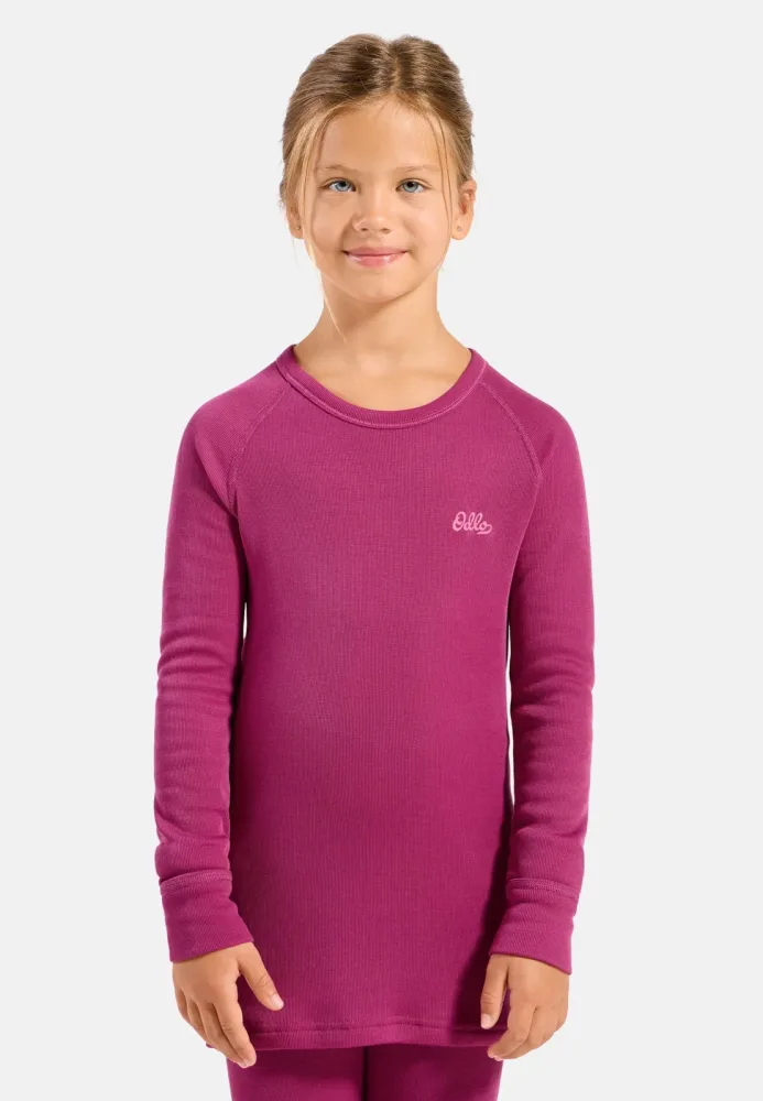 Odlo Active Warm Heritage Base Layer Set für Kinder - Wandern, Ski & Snow - pink, 164