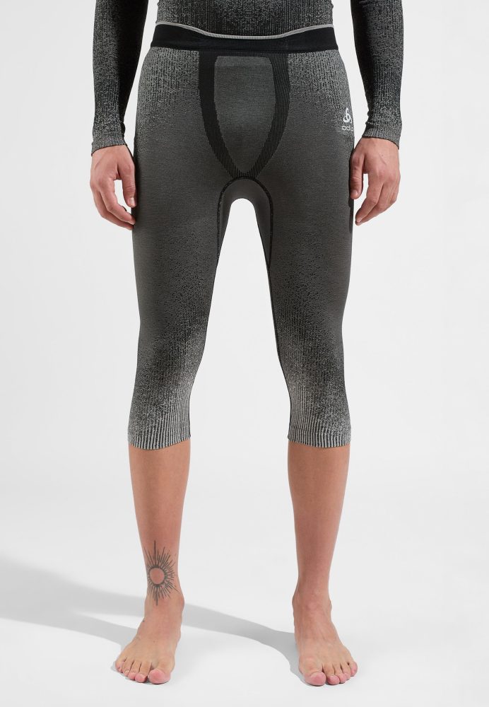 Odlo Blackcomb Base Layer 3/4 Tights für Herren - Skilanglauf, Ski & Snow - schwarz, M
