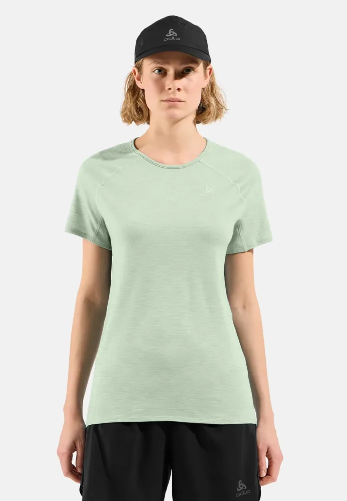 Odlo X-Alp 115 Lauf-T-Shirt für Damen - Trail Running, Wandern - grün, XL