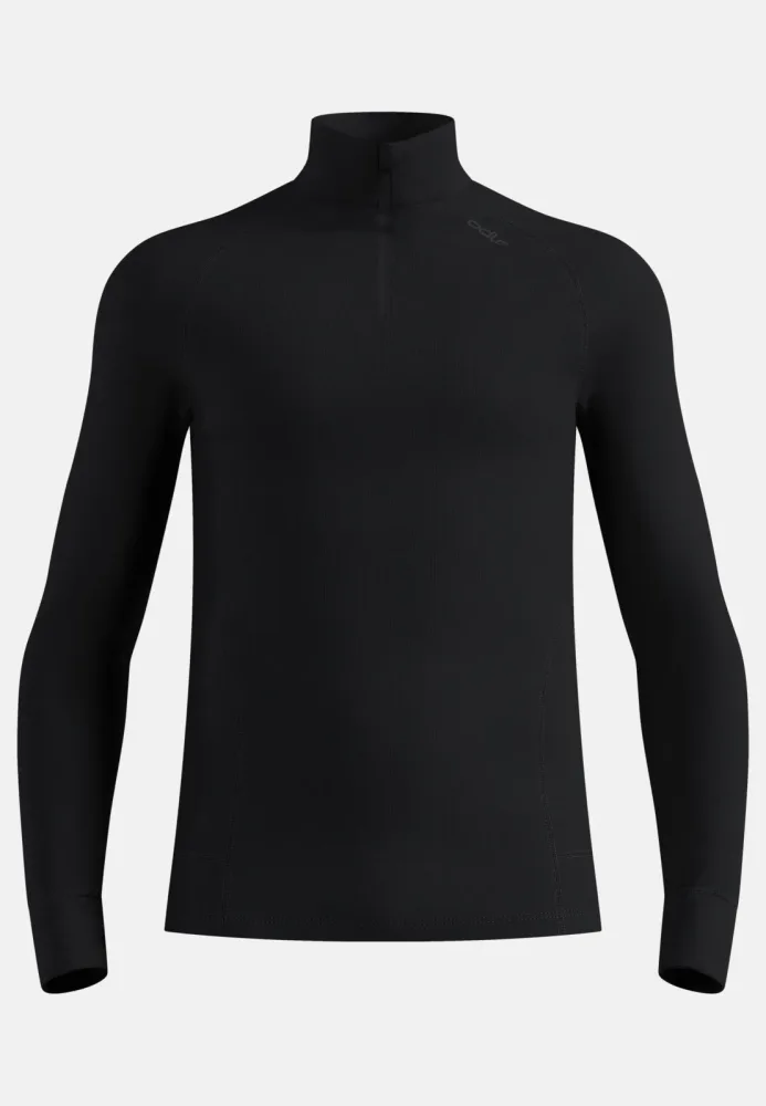Odlo Active X-Warm Base Layer Half-Zip für Herren - Wandern, Ski & Snow - schwarz, XXL