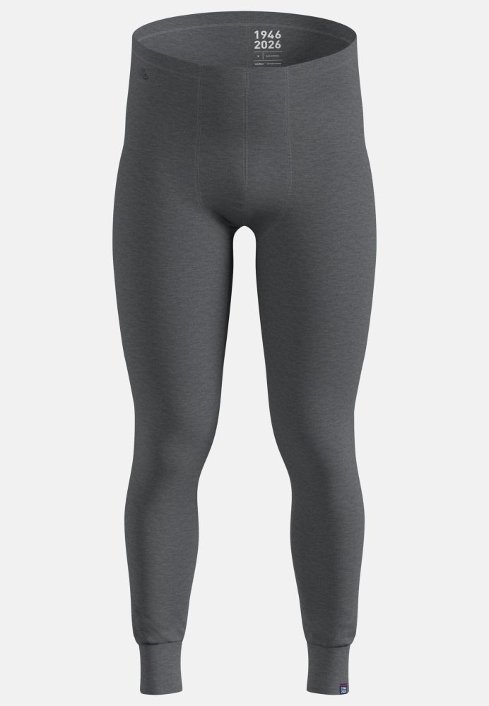 Odlo Active Warm 80th Anniversary Base Layer Tights für Herren - Wandern, Ski & Snow - grau, XXL