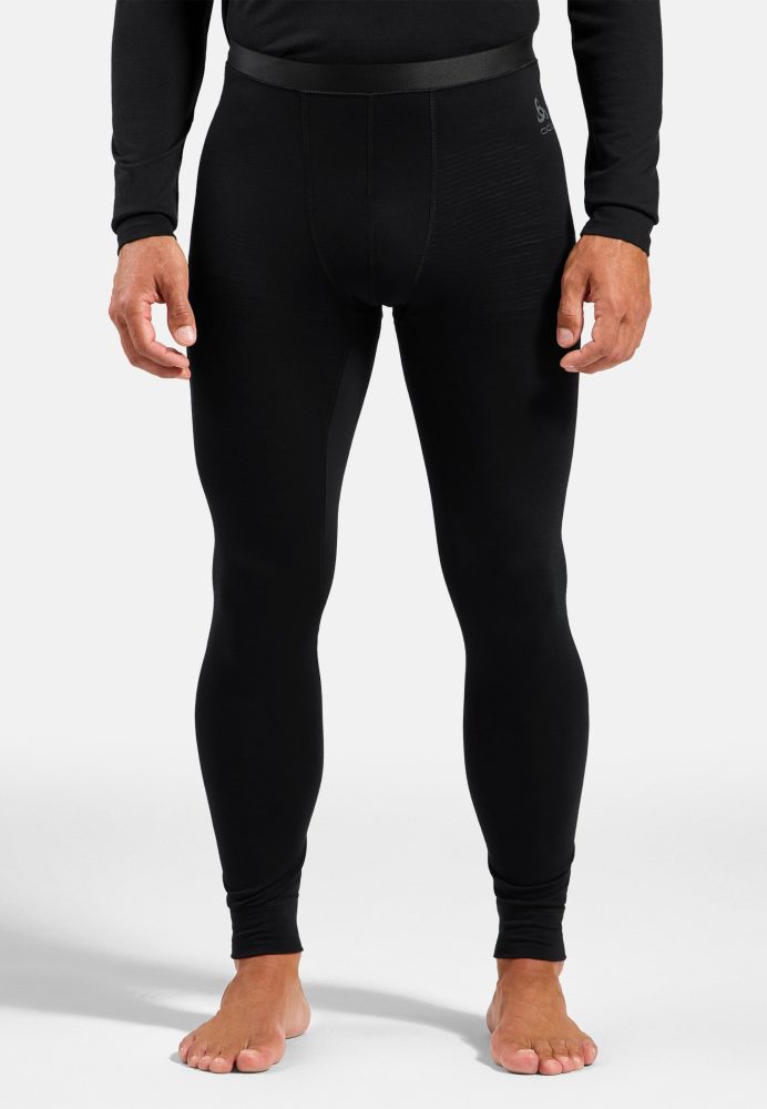 Odlo Merino 160 Base Layer Tights für Herren - Wandern, Ski & Snow - schwarz, L