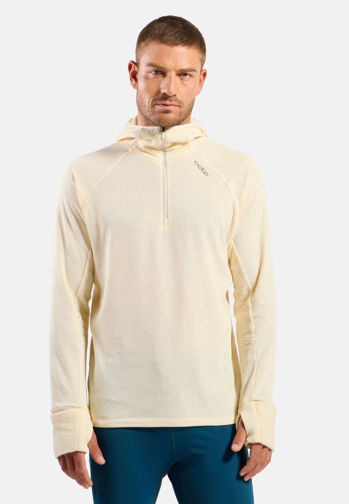 Odlo X-Alp Lauf-Hoodie für Herren - Trail Running, Running - grau, M