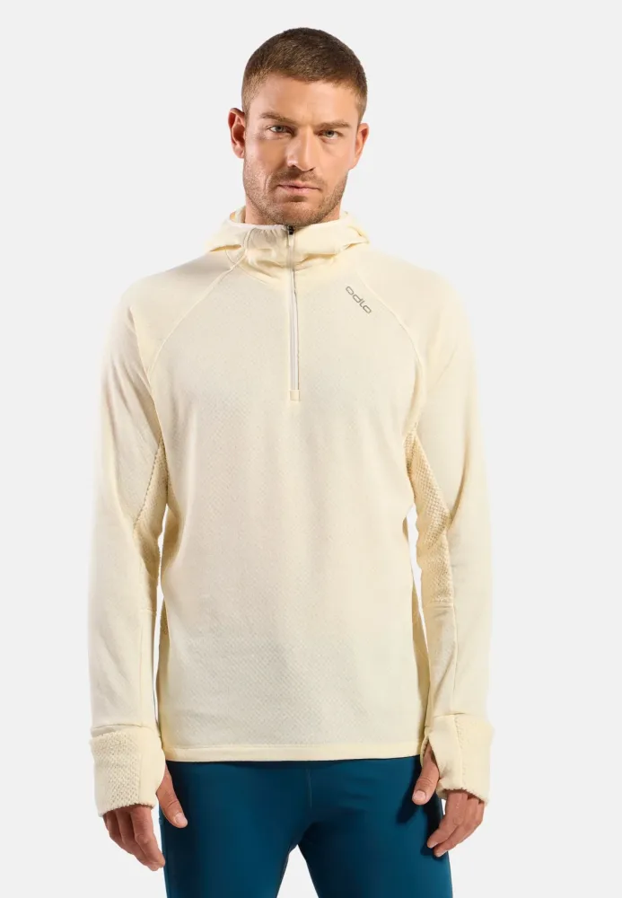 Odlo X-Alp Lauf-Hoodie für Herren - Trail Running, Running - grau, M