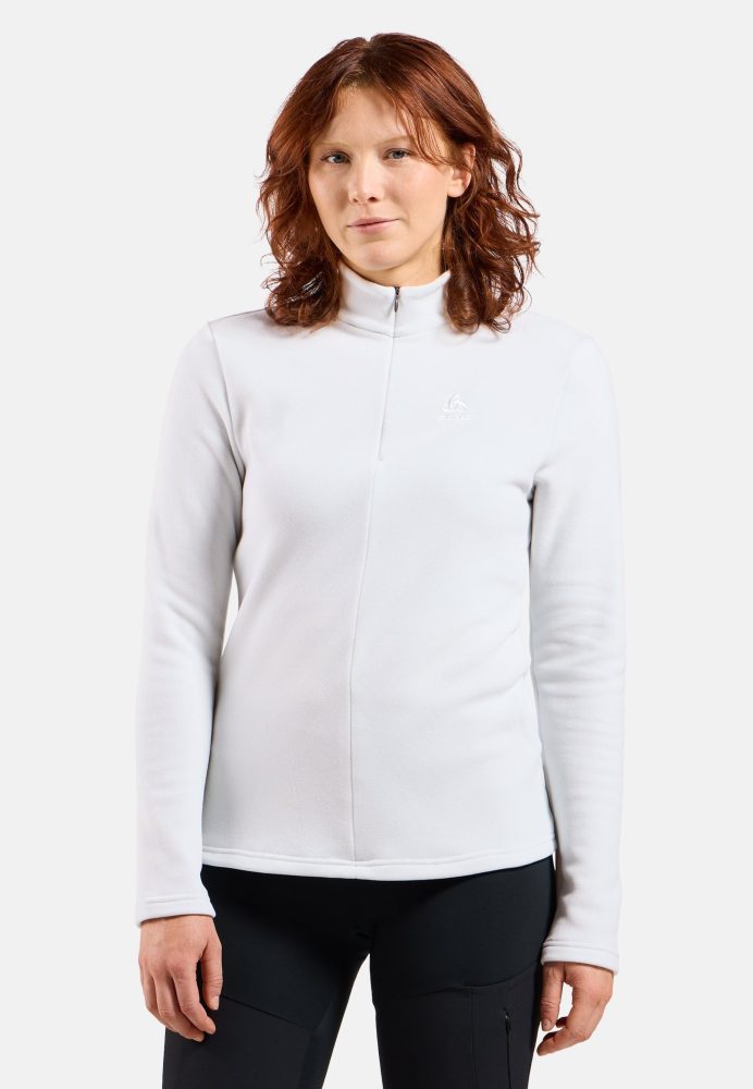 Odlo Roy Mid Layer Half-Zip für Damen - Wandern, Ski & Snow - grau, XS
