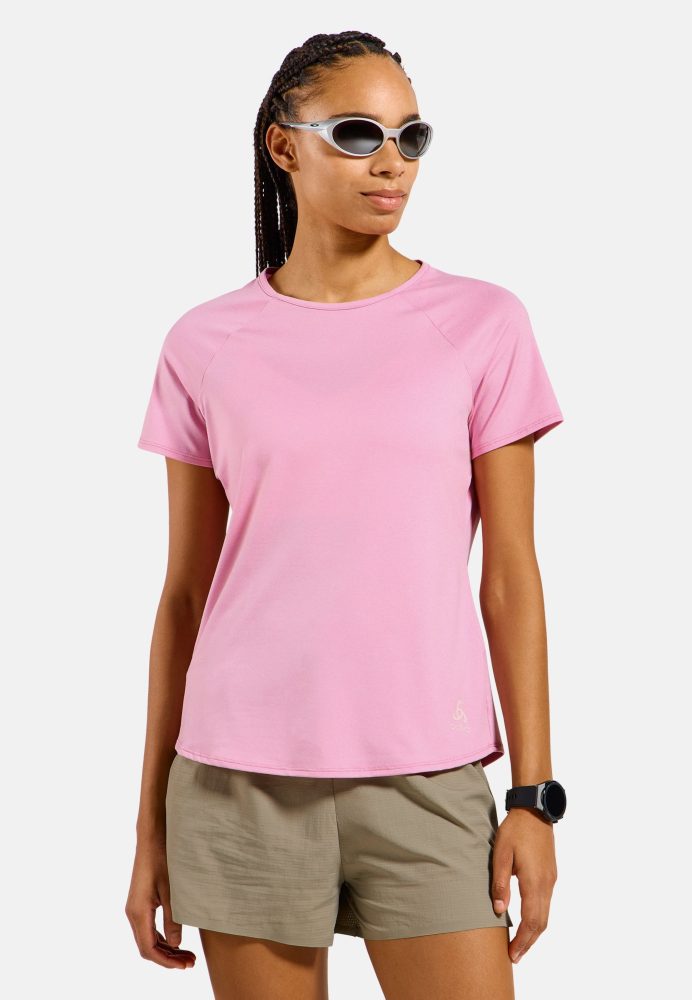 Odlo Essential 365 Lauf-T-Shirt für Damen - Training, Running - pink, M