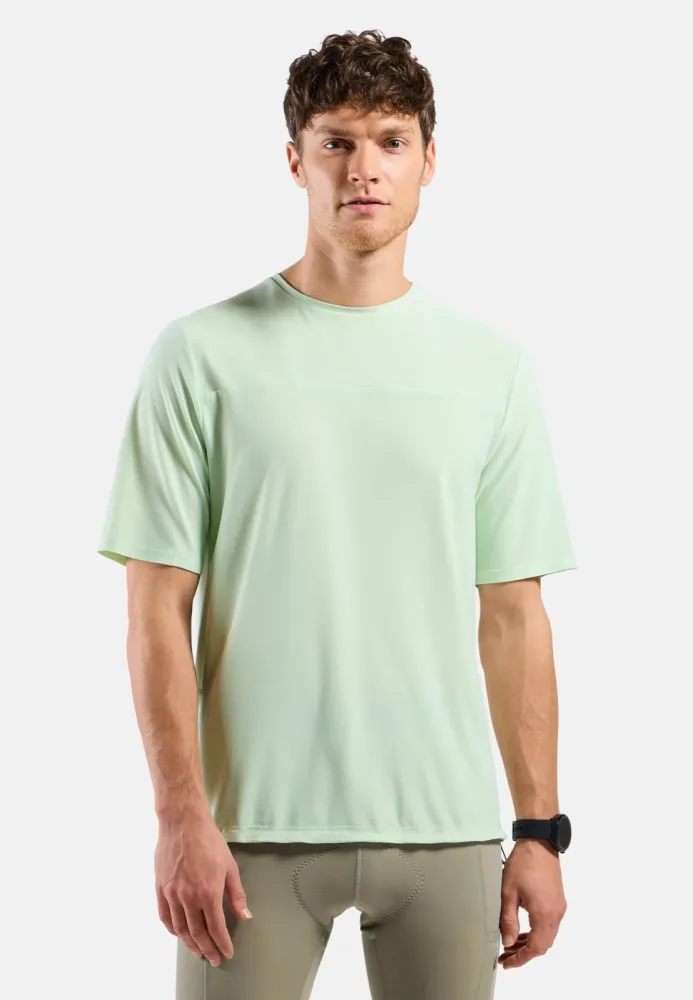 Odlo Gravel Cargo Radshirt für Herren - Gravel, Radsport - grün, S